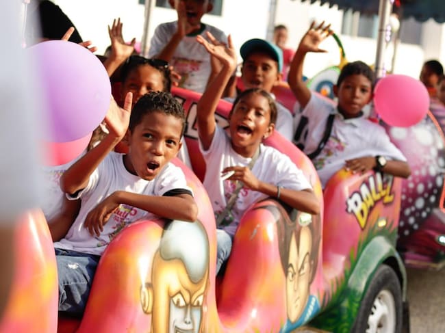 Más de 2.000 niños disfrutaron del Mes de la Niñez en Santa Catalina, Bolívar