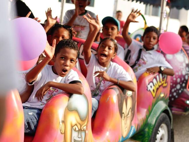 Más de 2.000 niños disfrutaron del Mes de la Niñez en Santa Catalina, Bolívar