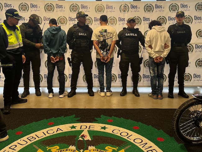 Cayeron los delincuentes que lanzaron una granada contra comercio en el norte de Bogotá