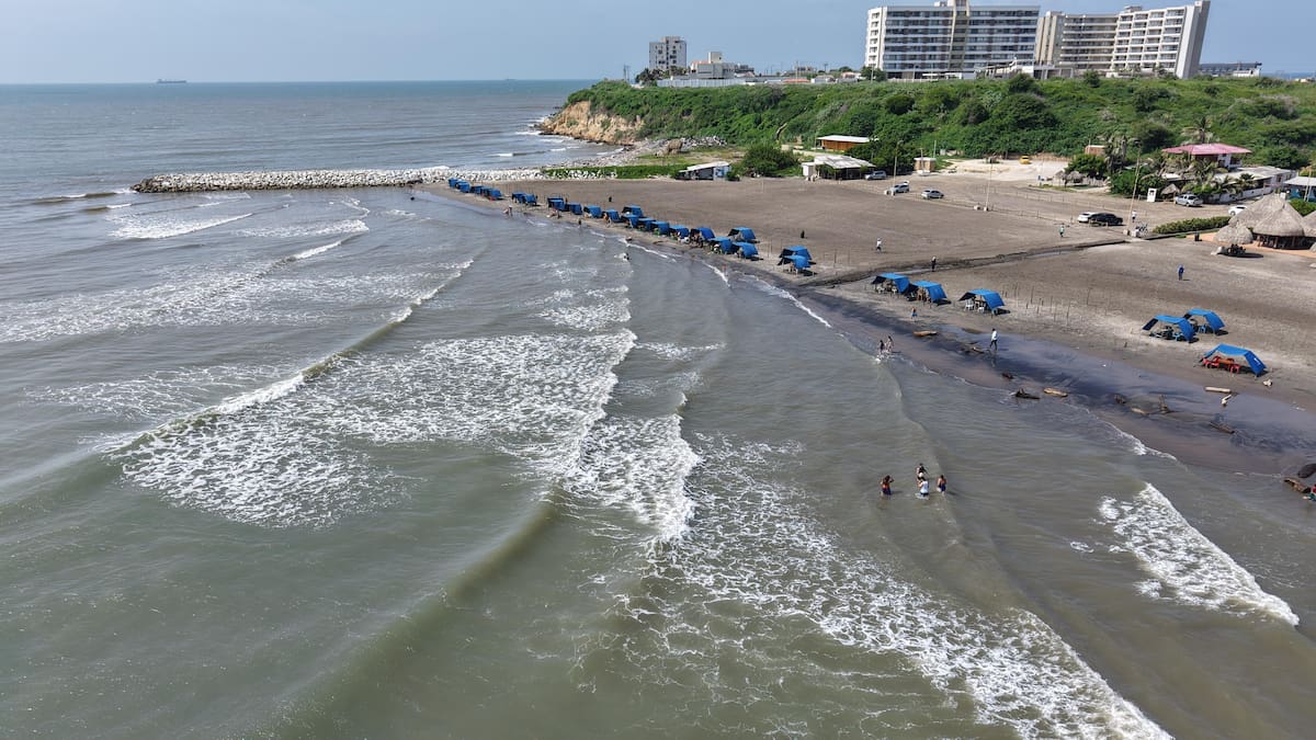 Fuertes vientos continuarán afectando el Caribe colombiano durante los próximos tres días