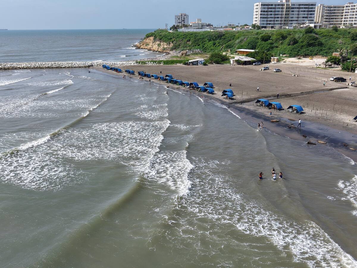 Fuertes vientos continuarán afectando el Caribe colombiano durante los próximos tres días