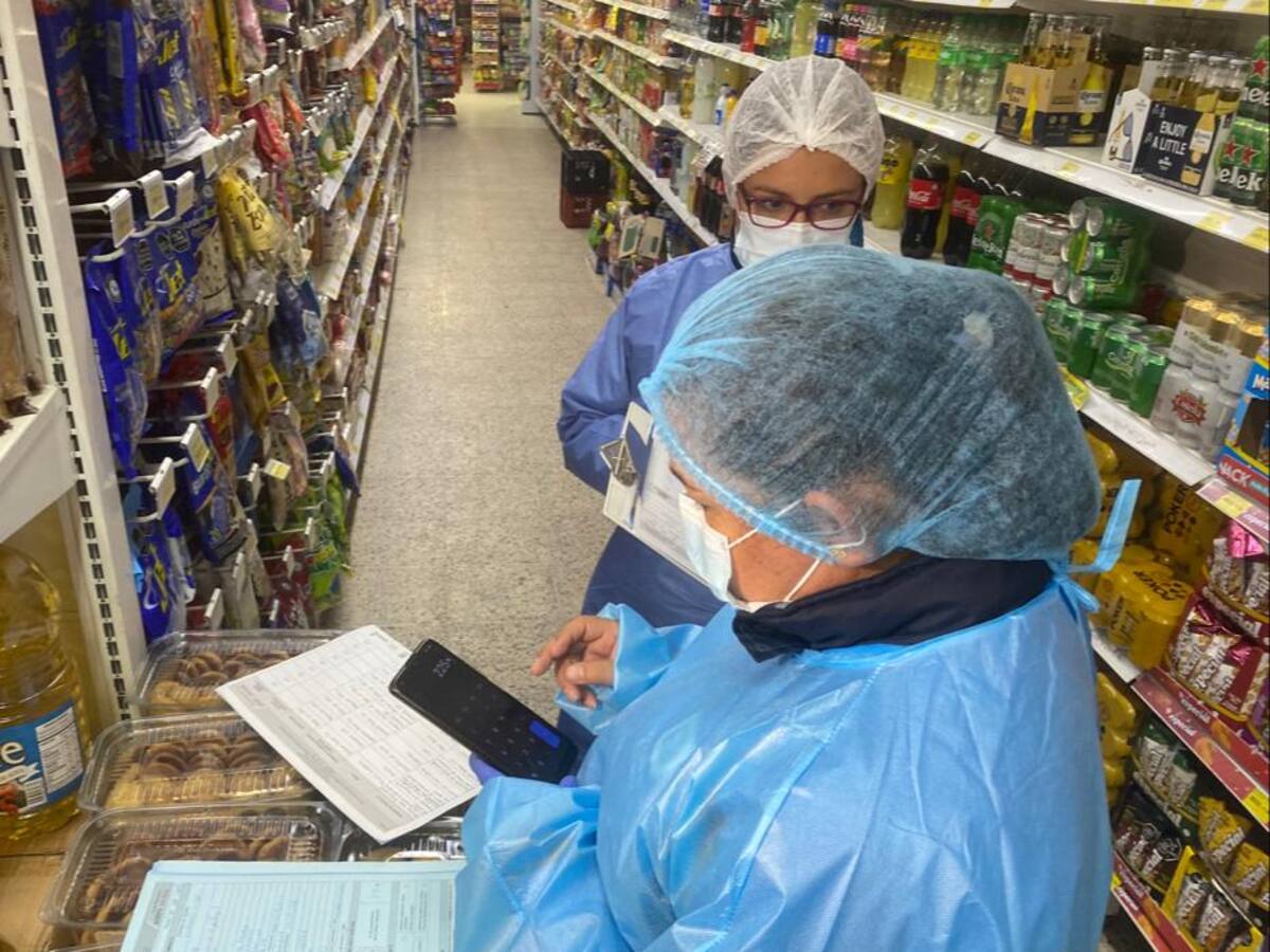 Distrito advierte que visitas de inspección sanitaria al comercio son gratuitas