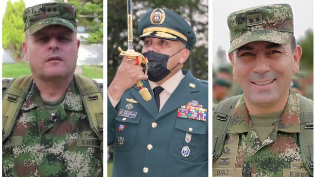 Tres Santandereanos reciben el tercer sol como generales del ejército