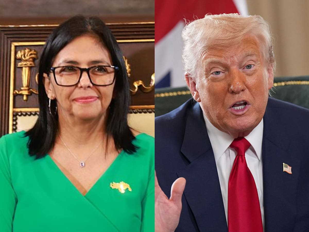 Desde 2016, Delcy Rodríguez viene buscando acercamientos con Donald Trump