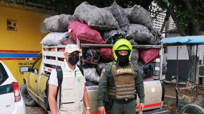 El caso fue puesto a manos de la Fiscalía porque la producción ilegal de carbón contribuye a la degradación y desforestación de bosques