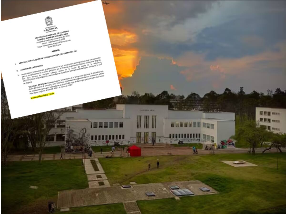 Consejo Superior de la UNAL sesiona por fallo que ordena hacer efectivo a Peña como rector