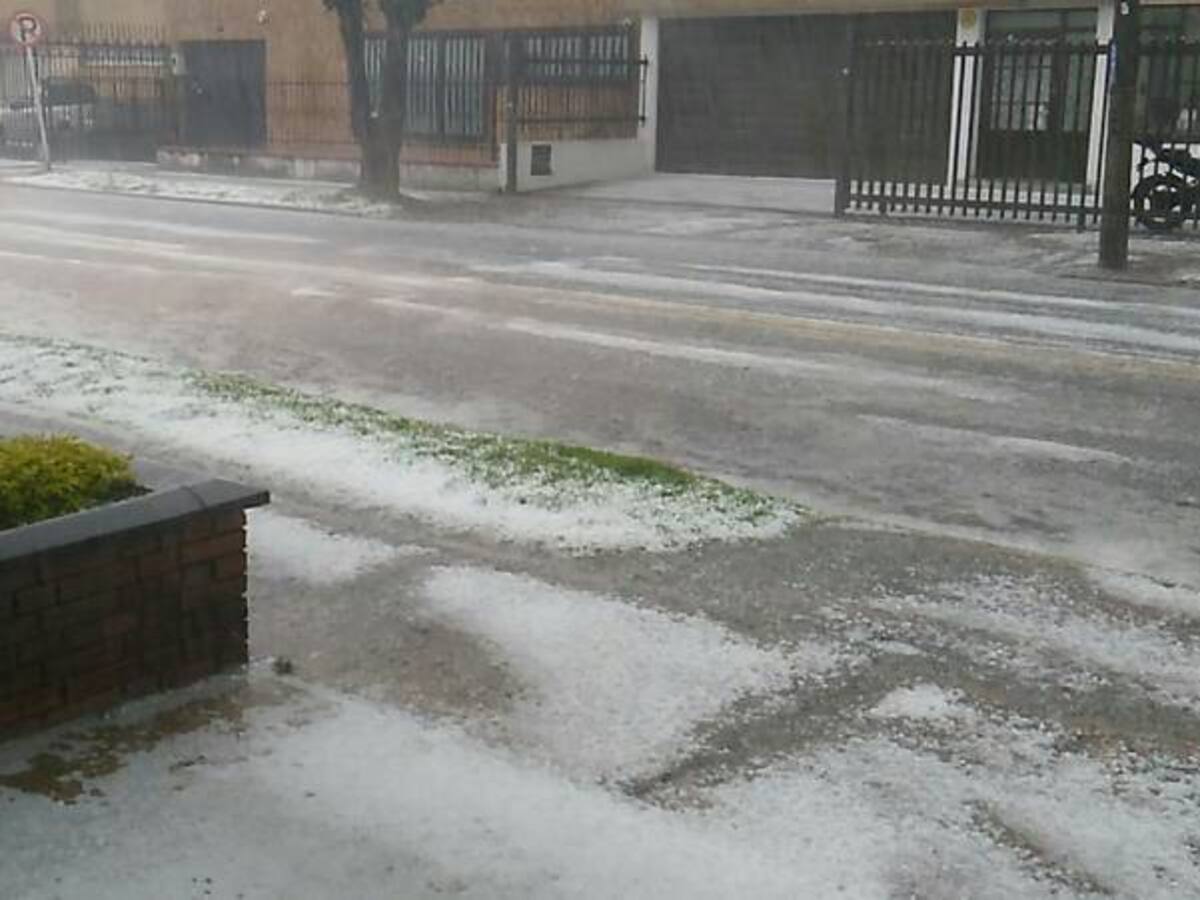 Fuertes lluvias en la ciudad de Bogotá