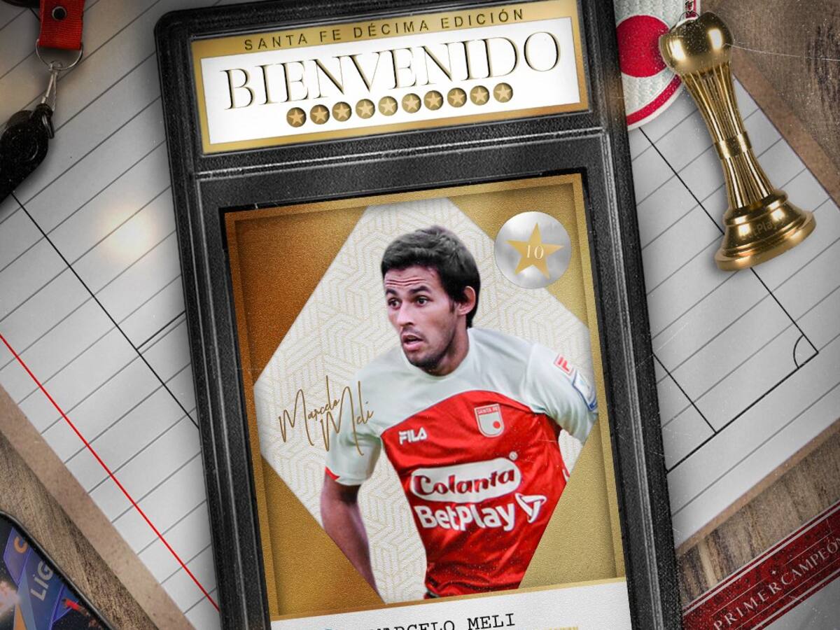 Marcelo Meli es nuevo jugador de Independiente Santa Fe: así fue anunciado oficialmente