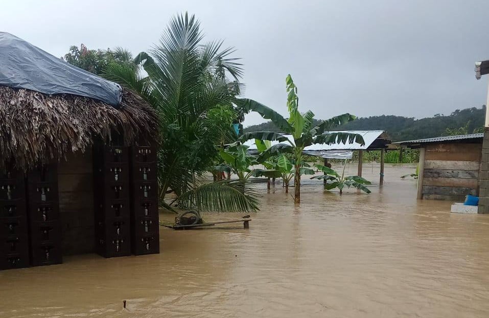 Inundaciones en Necoclí - foto cortesía