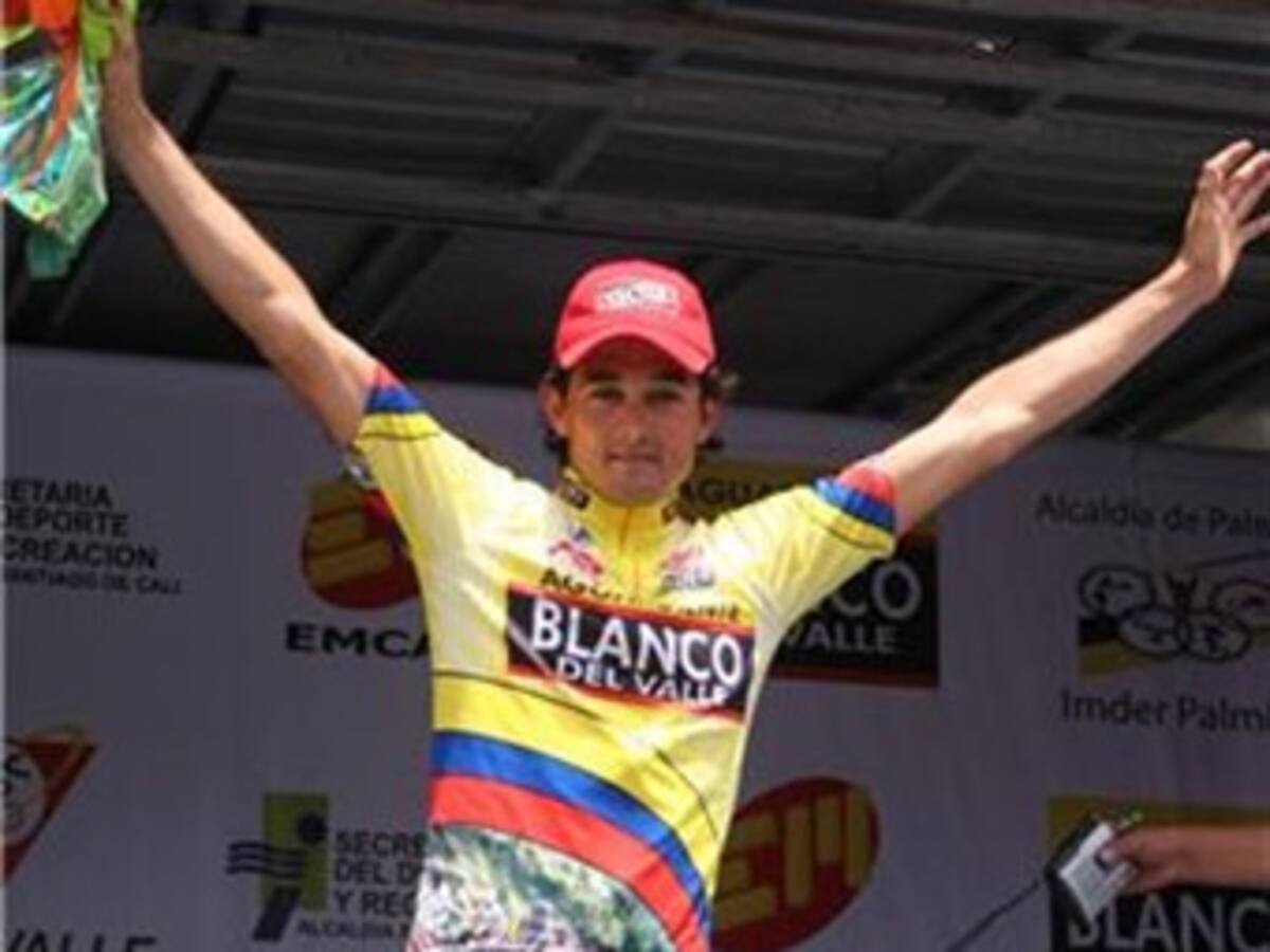 El español Oscar Sevilla es nuevo líder de la Vuelta al Valle