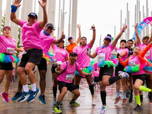 Imagen de la carrera de las rosas. - Alcaldía de Bogotá