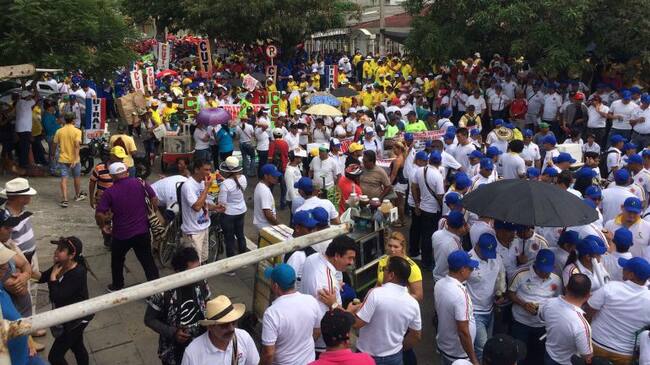 Manifestaciones.
