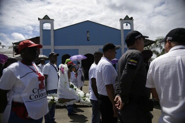 La violencia vuelve a tomarse Bojayá: 2.300 confinados por presencia de grupos armados. Foto/Colprensa.
