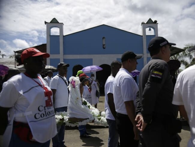 Habló en La W Yasselly Martínez, personera de Bojayá, Choco sobre el confinamiento de 2.300 indígenas en este municipio.