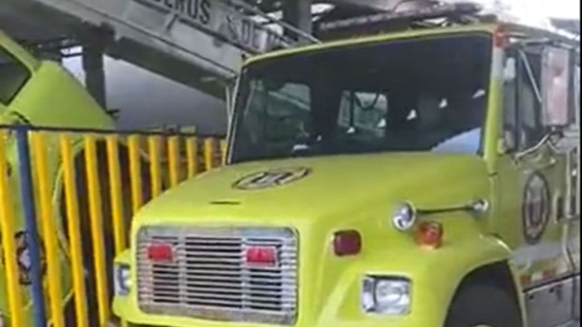 Camiones de bomberos de Medellín se quedaron sin SOAT