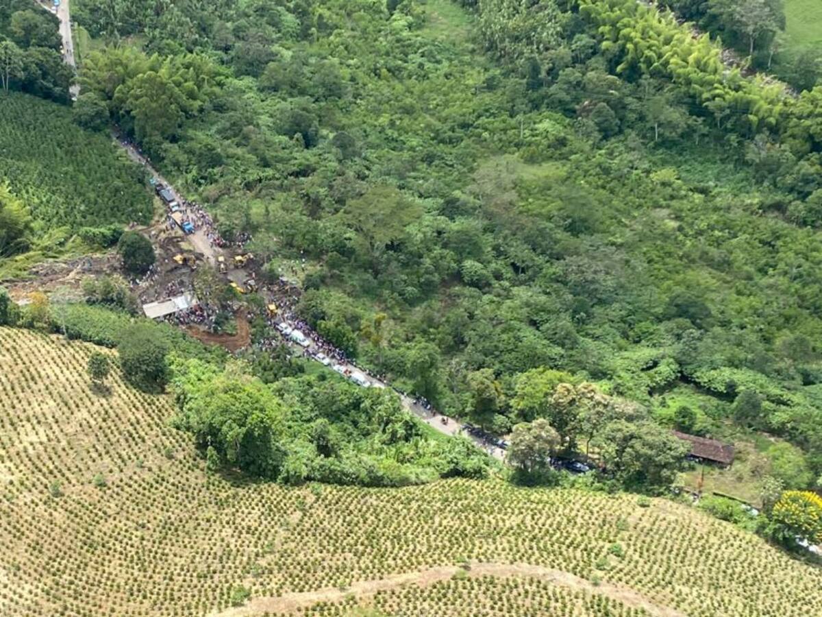 Represamiento provocó tragedia en Andes, Antioquia