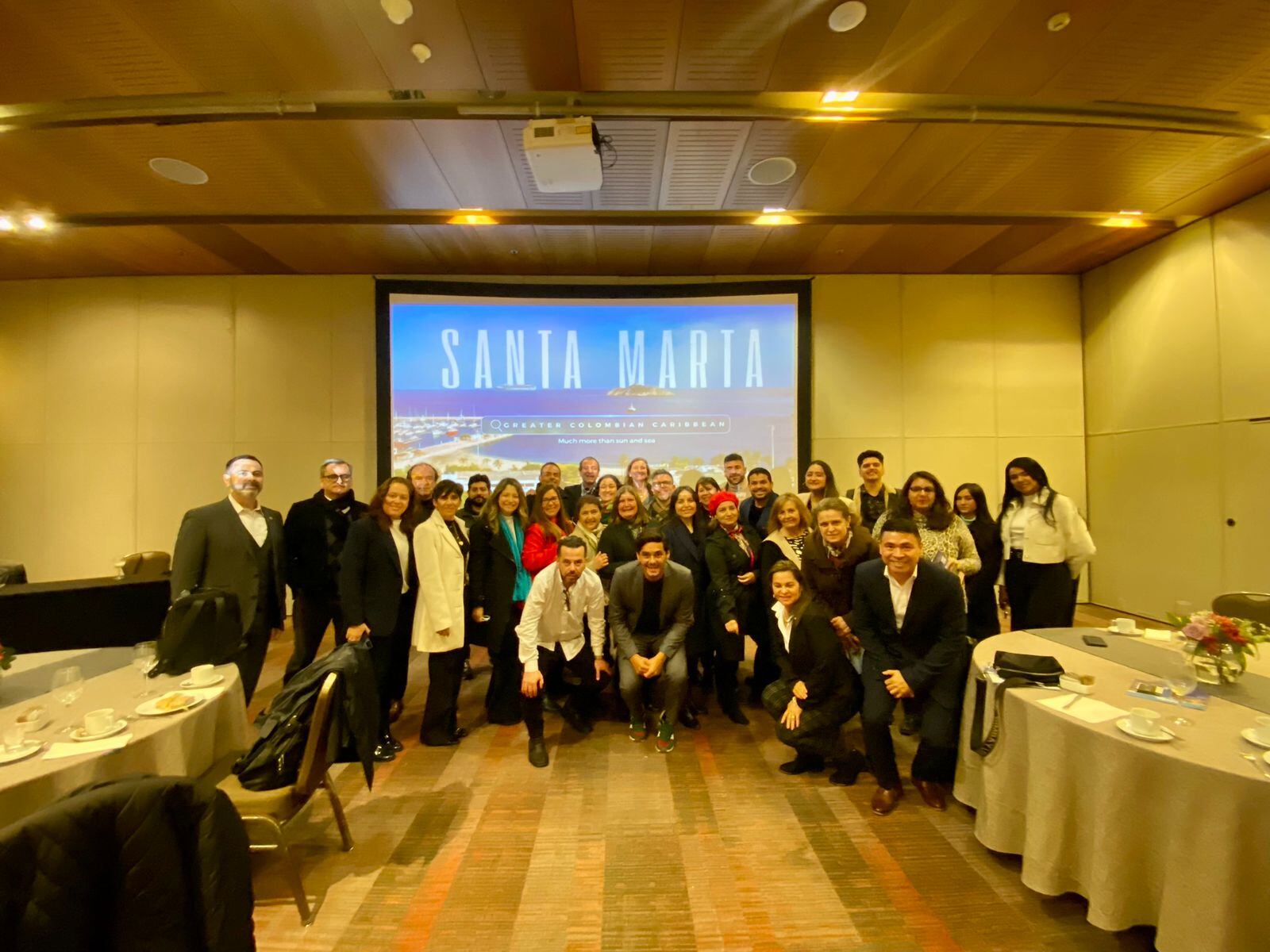 Promoción internacional . Convention Bureau de Santa Marta