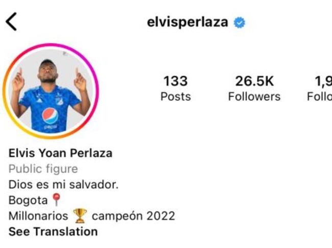 Elvis Perlaza Instagram
