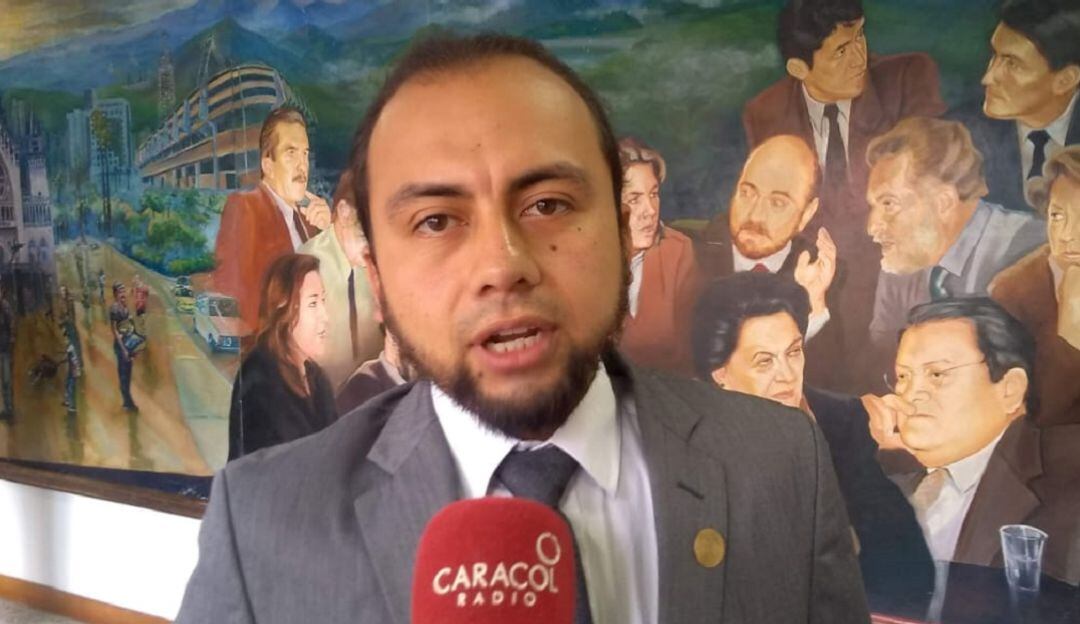 John Hemayr Yepes Cardona, representante del Partido Verde en Manizales.