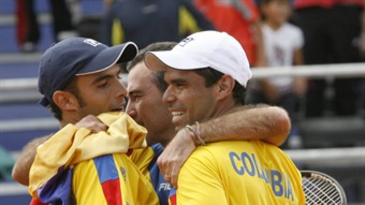 Colombia se enfrentará con Estados Unidos en la Copa Davis