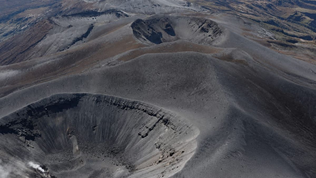 A inicios de septiembre disminuyeron las emisiones de ceniza en el volcán Puracé del Cauca