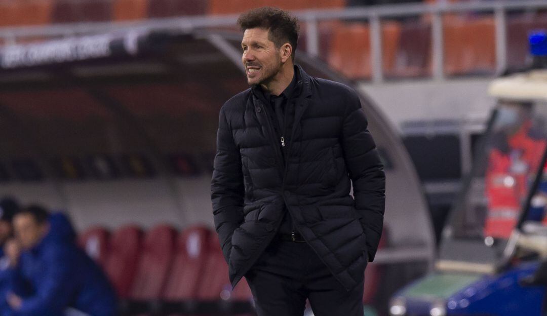 Diego Simeone dirige al actual líder del fútbol español.