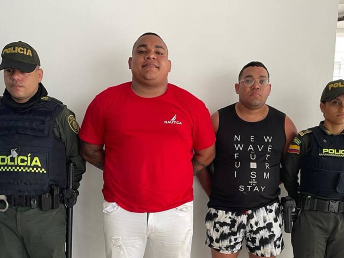 Amenazaban a DD.HH y fueron capturados por la Policía de Santa Marta