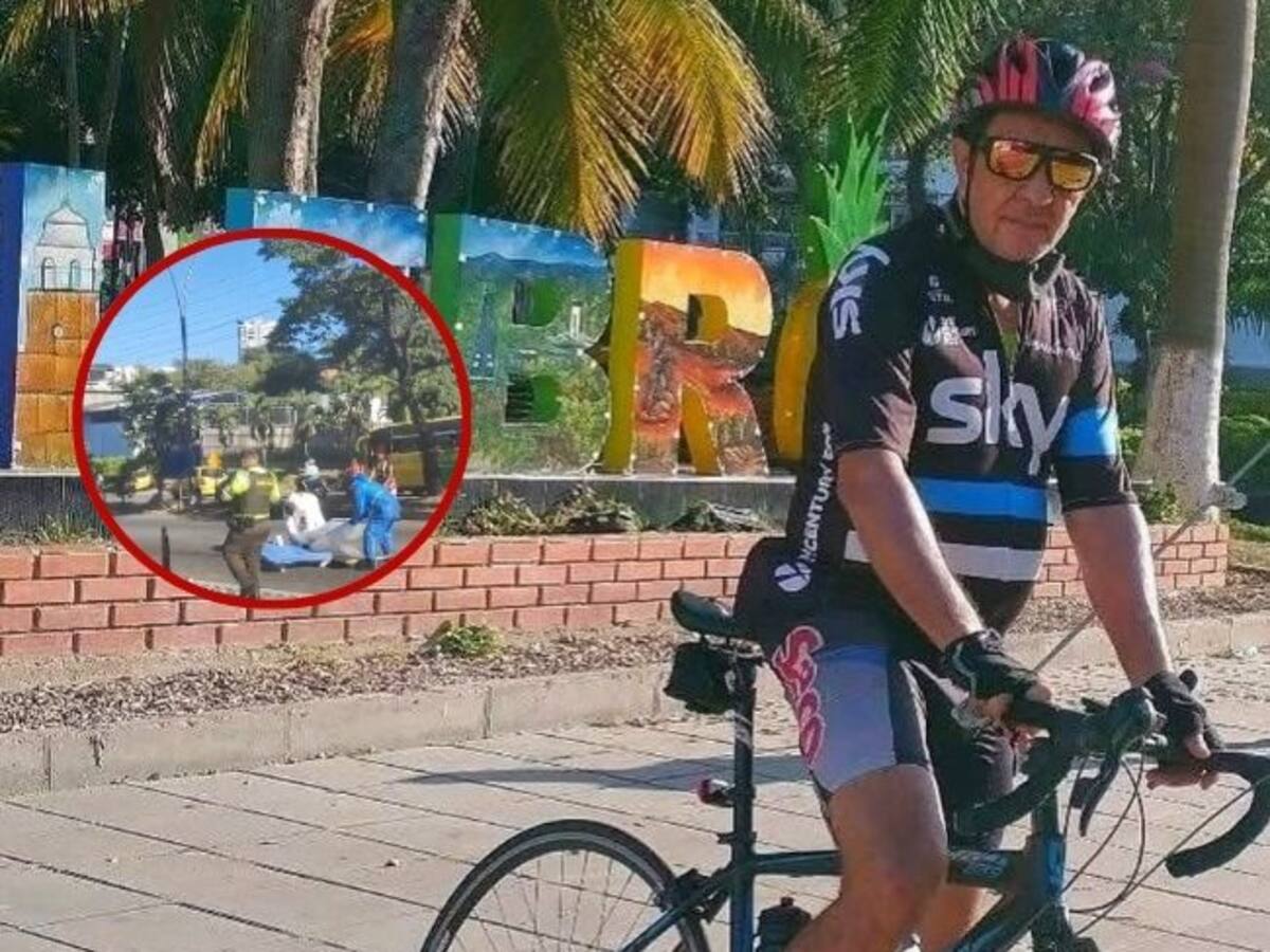 Deportistas alzan la voz en protesta, por la muerte del ciclista Luis Santos en Floridablanca
