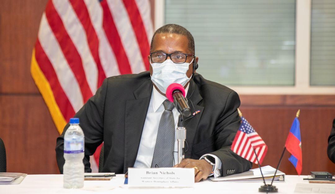 Brian Nichols, el Subsecretario de Estado para Asuntos del Hemisferio Occidental.