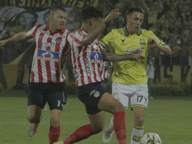 Miguel Ángel Borja rescató un punto para Junior ante el Bucaramanga