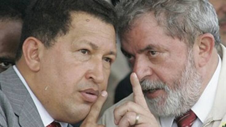 Chávez: Lula lleva una 'misión' a Colombia
