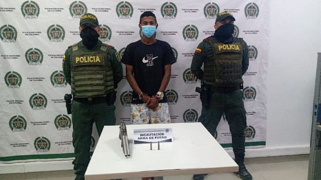 Según la Policía, este hombre se dedica al hurto y a la venta de estupefacientes en pequeñas cantidades
