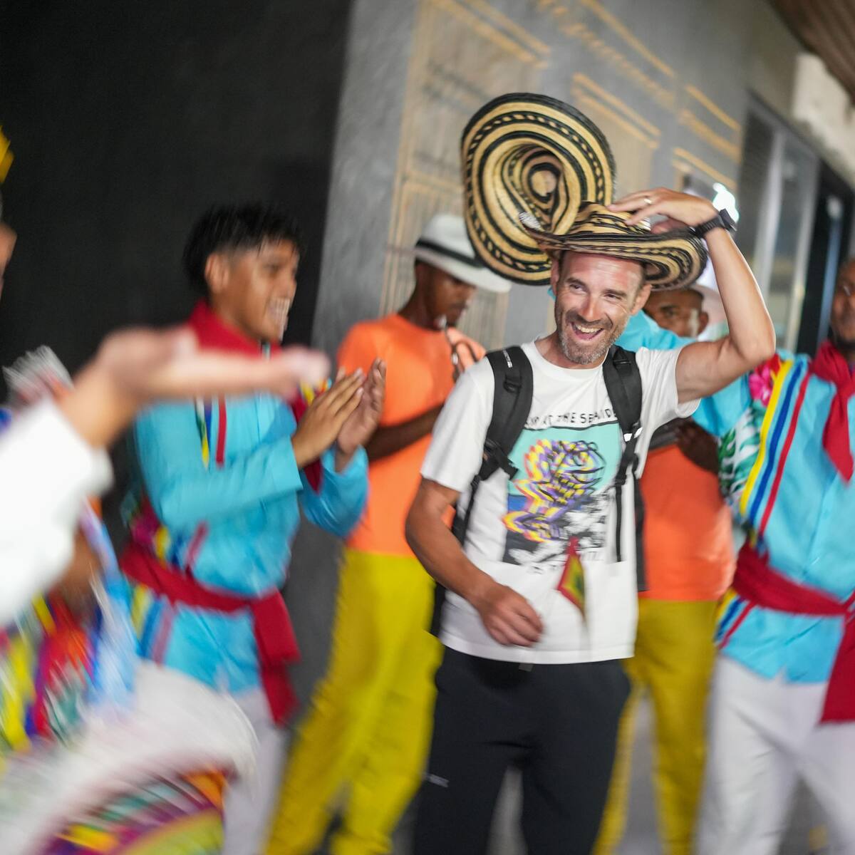 Alejandro Valverde ya está en Cartagena para el Reto Movistar 2025