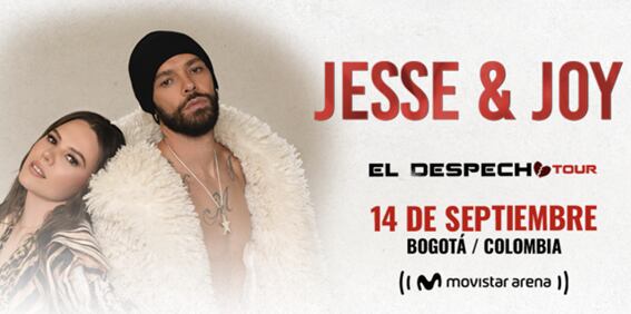 JESSE Y JOY SEPTIEMBRE 2025 CREDITOS MOVISTAR ARENA