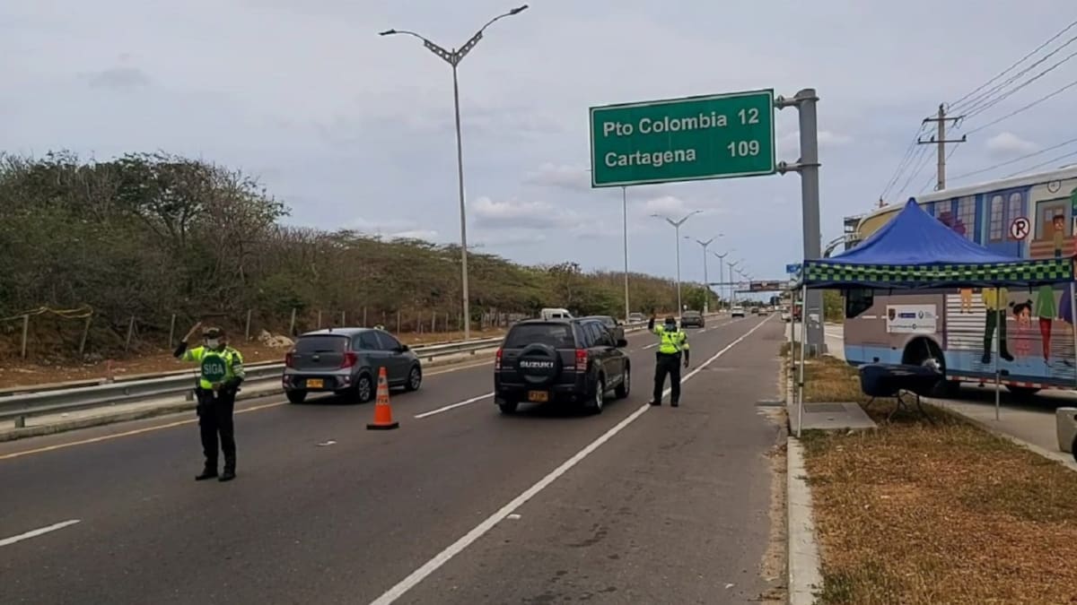 Más de 270 vehículos inmovilizados en Barranquilla durante Semana Santa