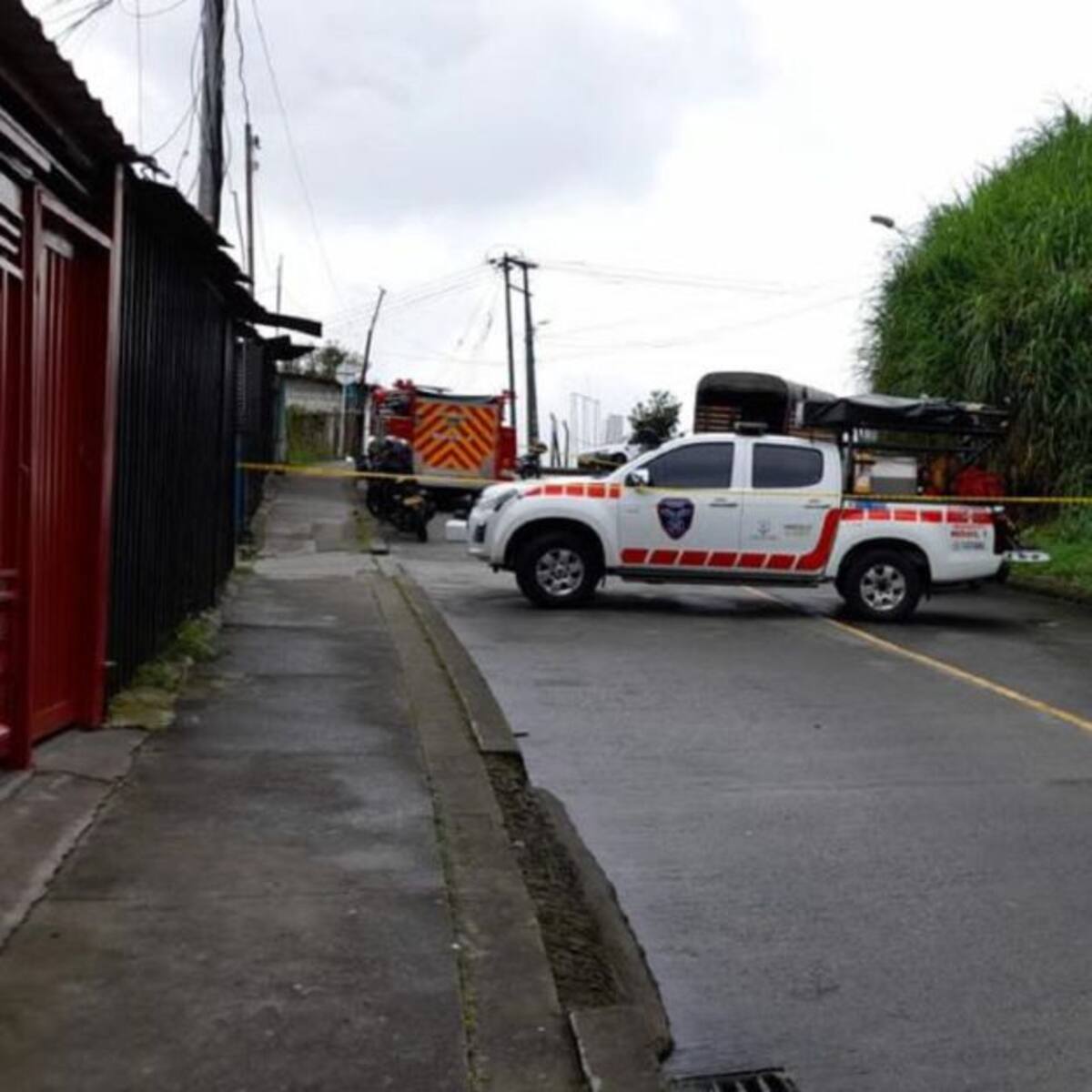 Al menos nueve puntos presentaron afectaciones en Manizales por las lluvias