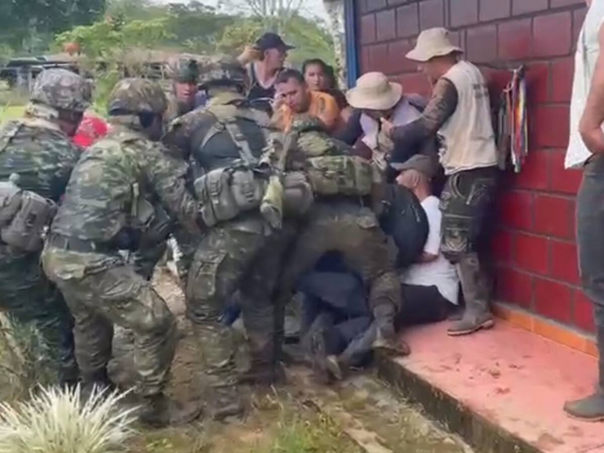 Segunda asonada en un día contra el Ejército: tropas fueron obligadas a liberar a capturado en Meta