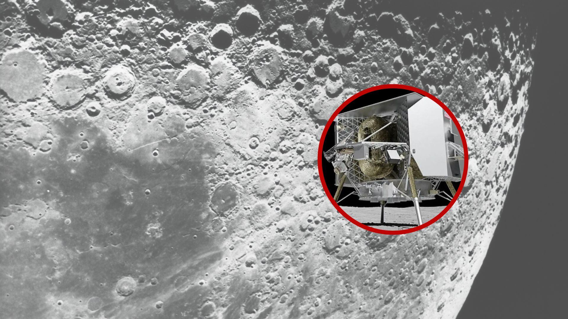 Misión Peregrine de la NASA a la Luna. Fotos: EP y Getty Images.