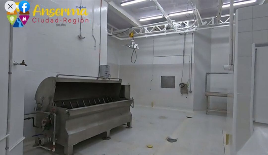 Instalaciones de la Planta de Beneficio Animal de Anserma