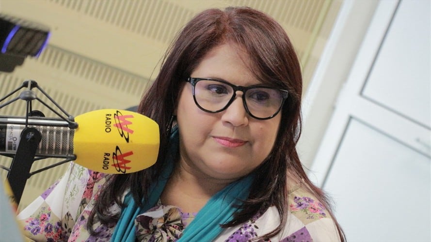 Yidis Medina en La W. Foto: La W con Vicky Dávila