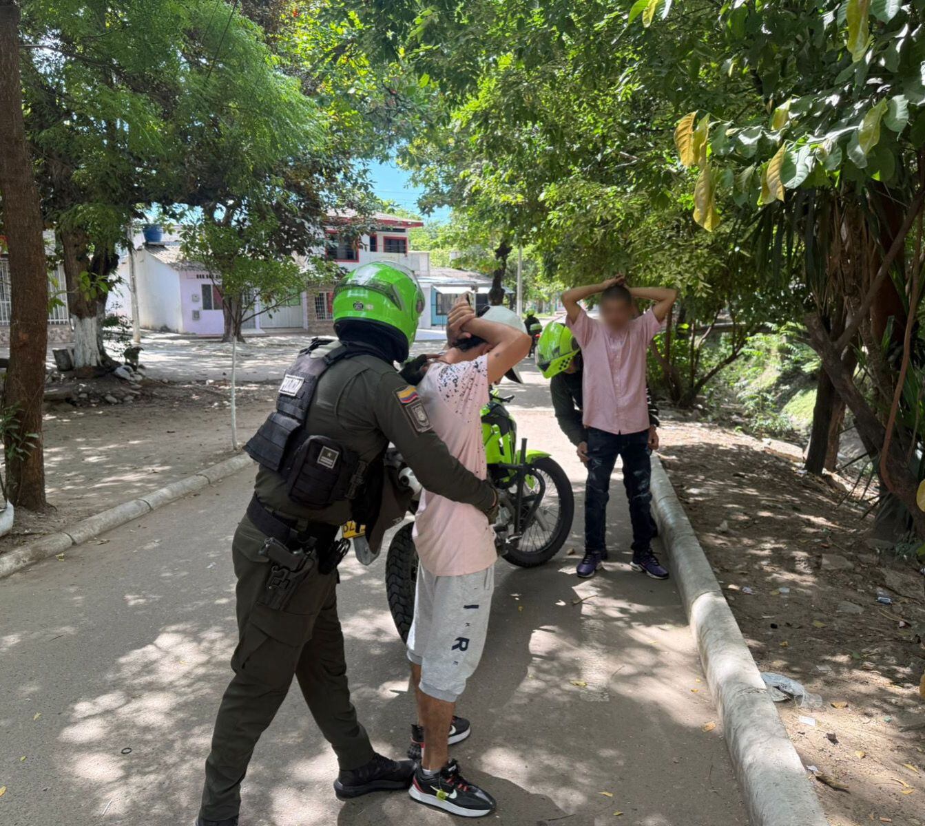 Operativos de control y prevención adelantados por la Policía Metropolitana de Neiva durante el fin de semana.