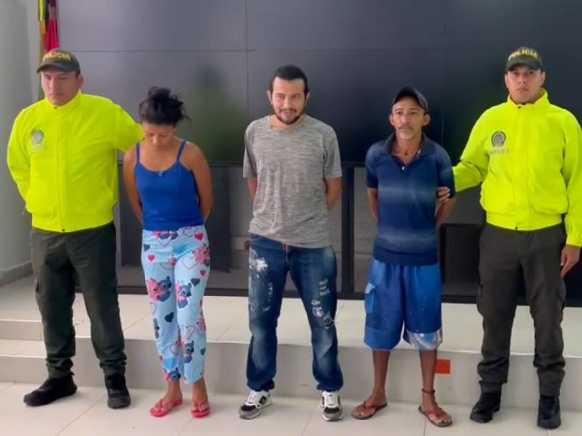 Cayeron tres presuntos integrantes del Clan del Golfo con droga y municiones en Bolívar