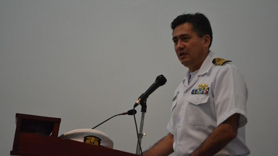 Hermann León venía desempeñándose como subdirector del Centro de Investigaciones Oceanográficas e Hidrográficas (CIOH) del Caribe. Foto: Dirección General Marítima (Dimar)