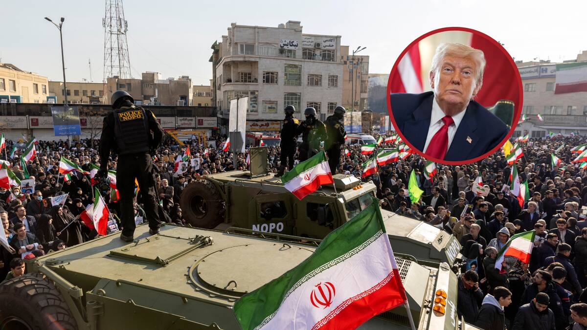 Trump canceló diálogo con Irán y dijo a los manifestantes que la “ayuda está en camino”