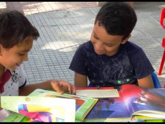 Campaña “Libro Ruta Gana Cartagena” para biblioteca de Tierra Bomba