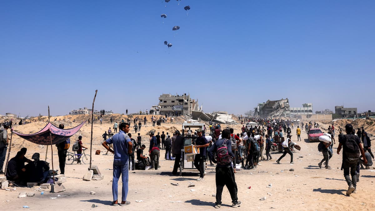 Francia iniciará operaciones aéreas para lanzar 40 toneladas de ayuda a Gaza
