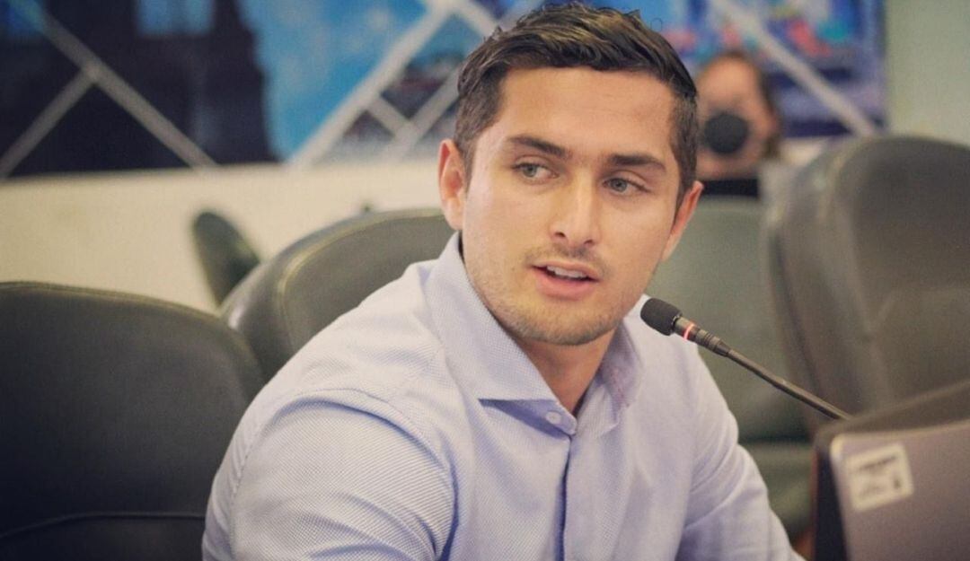 Foto: Concejal de Manizales, Diego Tabares.