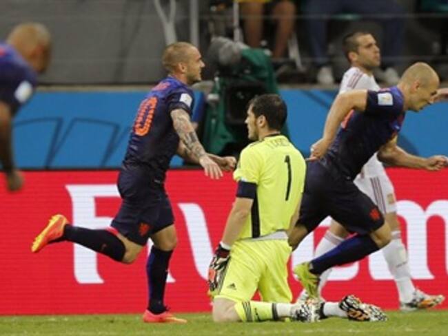 España llora el paseo que le dio Holanda: 5-1