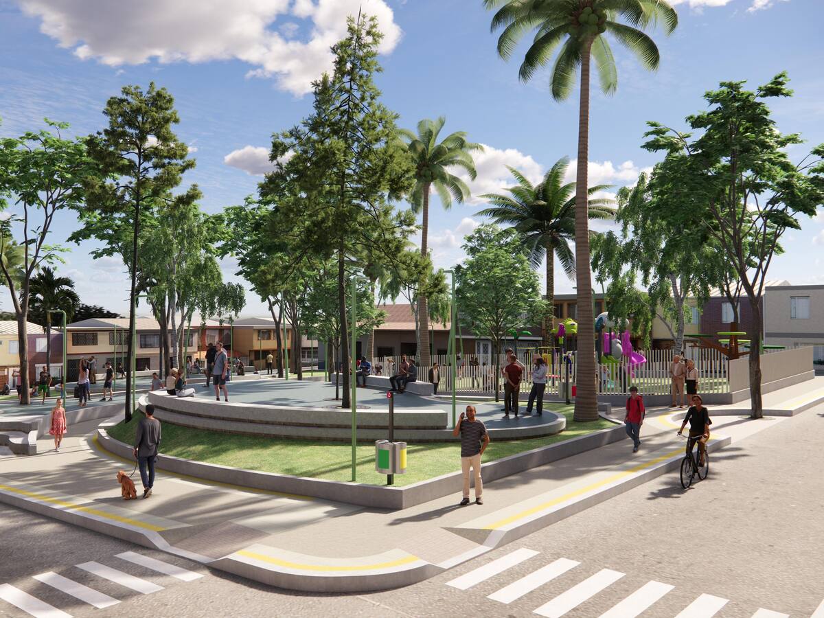 Ya hay fecha para la entrega del parque Uribe de Piedecuesta