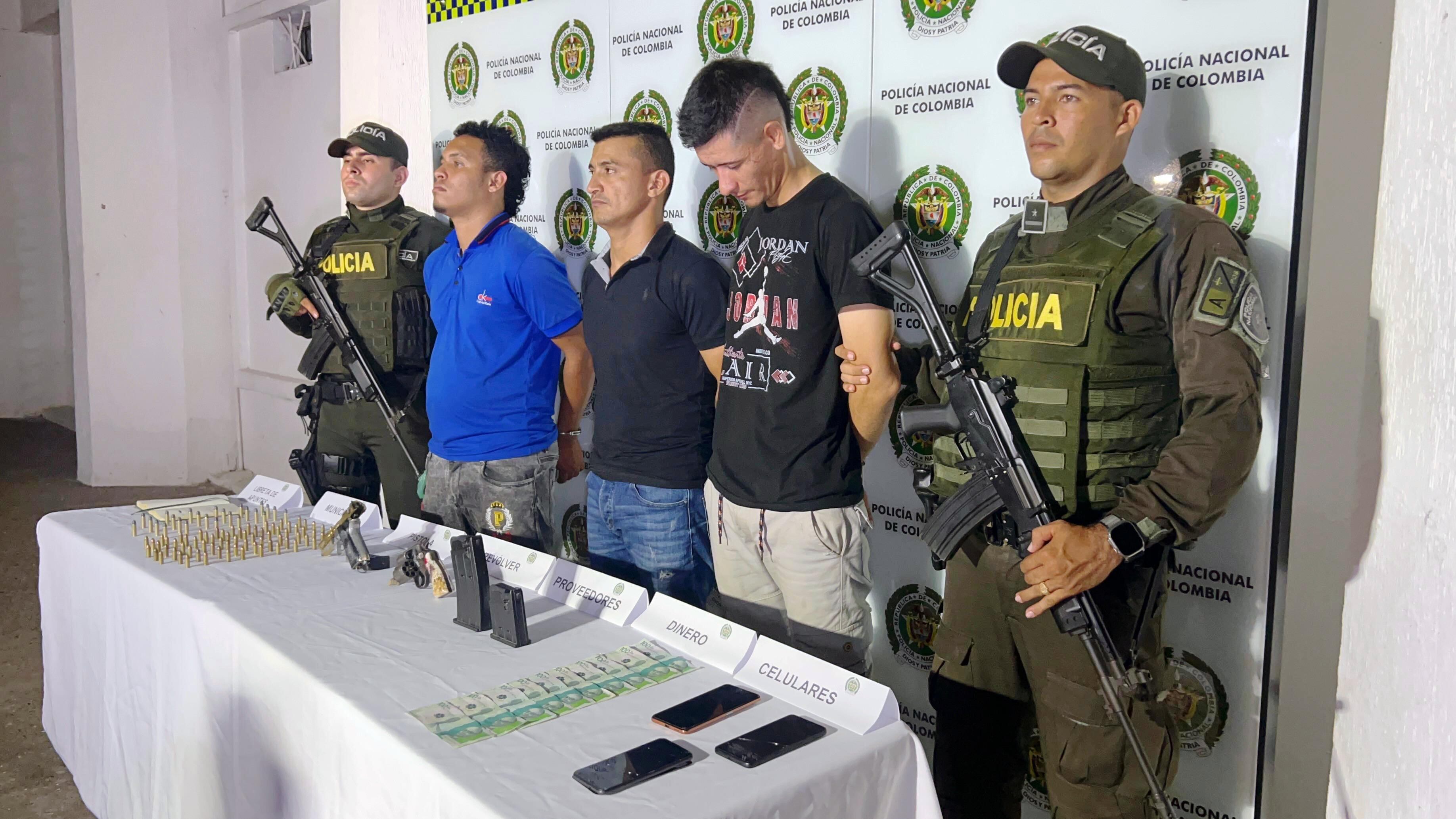 Capturados tres integrantes de las disidencias de las FARC en Morales, Sur de Bolívar.